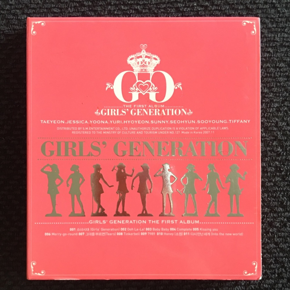 the first album girls generation CD